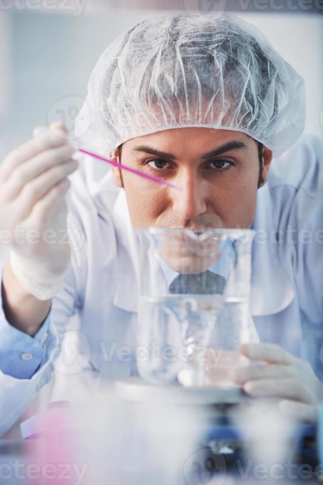 doctor scientist in labaratory photo