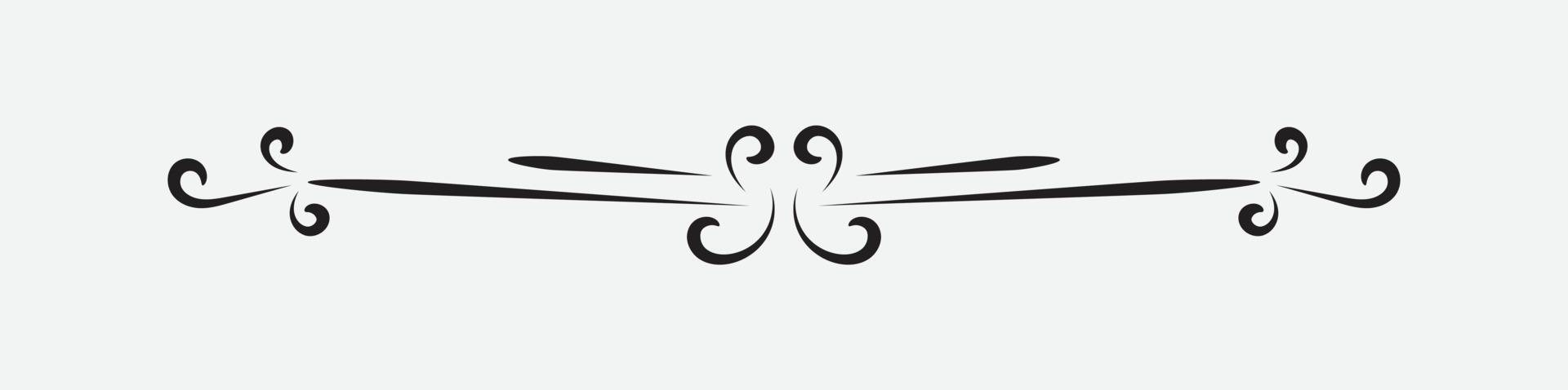 Free Text And Page Divider vector