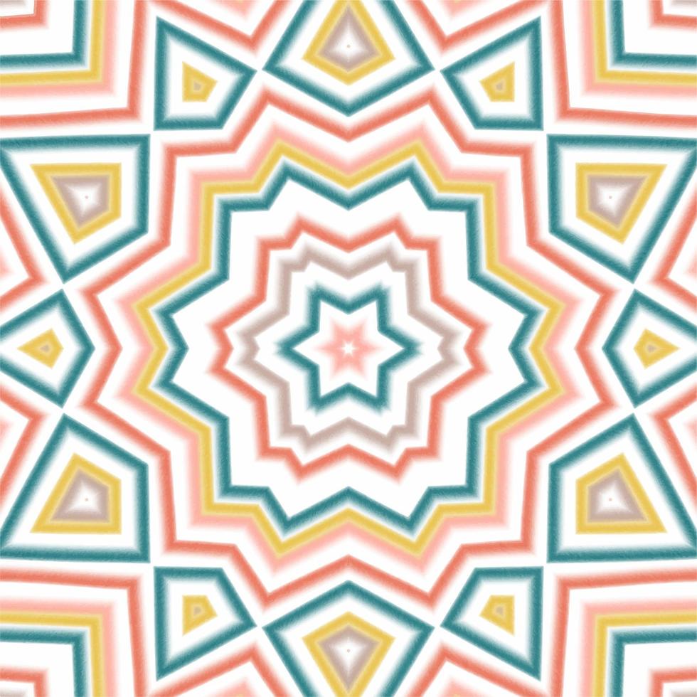 Abstract kaleidoscope background. Beautiful kaleidoscope seamless pattern. Multicolor mosaic texture. Seamless kaleidoscope texture. Unique kaleidoscope design vector