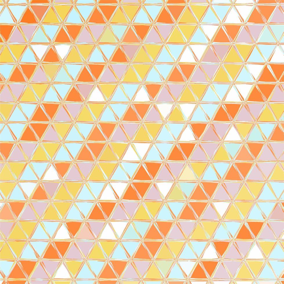 Vector Illustration of abstract vitrage background. Decorative stained glass pattern for design poster, cover, flyer and brochure.