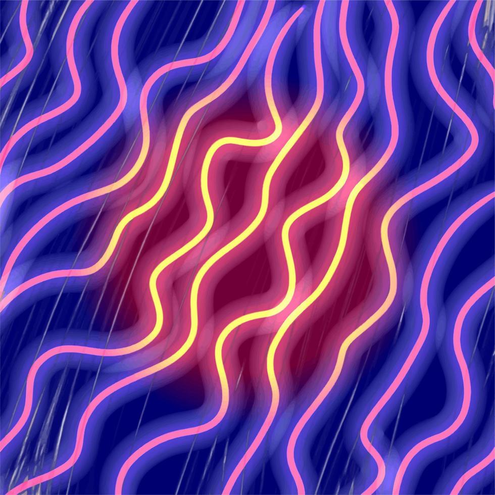 Moving colorful lines of abstract background vector