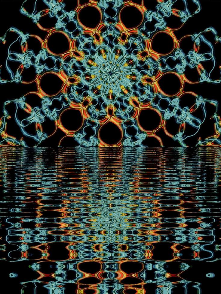 Abstract kaleidoscope background. Beautiful kaleidoscope seamless pattern. Multicolor mosaic texture. Seamless kaleidoscope texture. Unique kaleidoscope design vector
