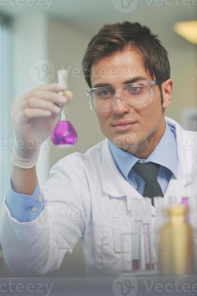 doctor scientist in labaratory photo