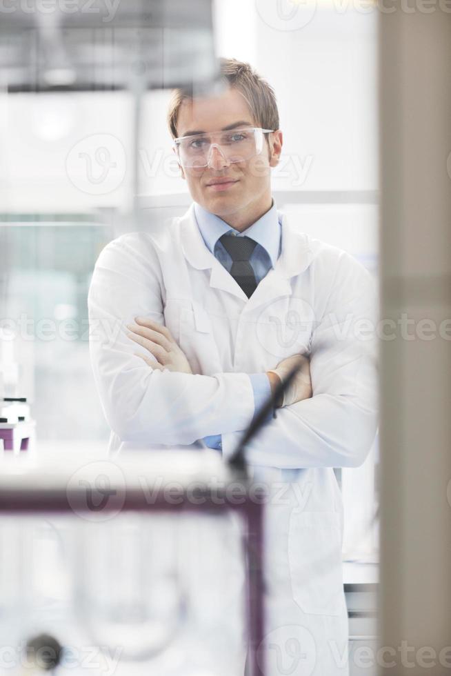 research and  science people  in laboratory photo