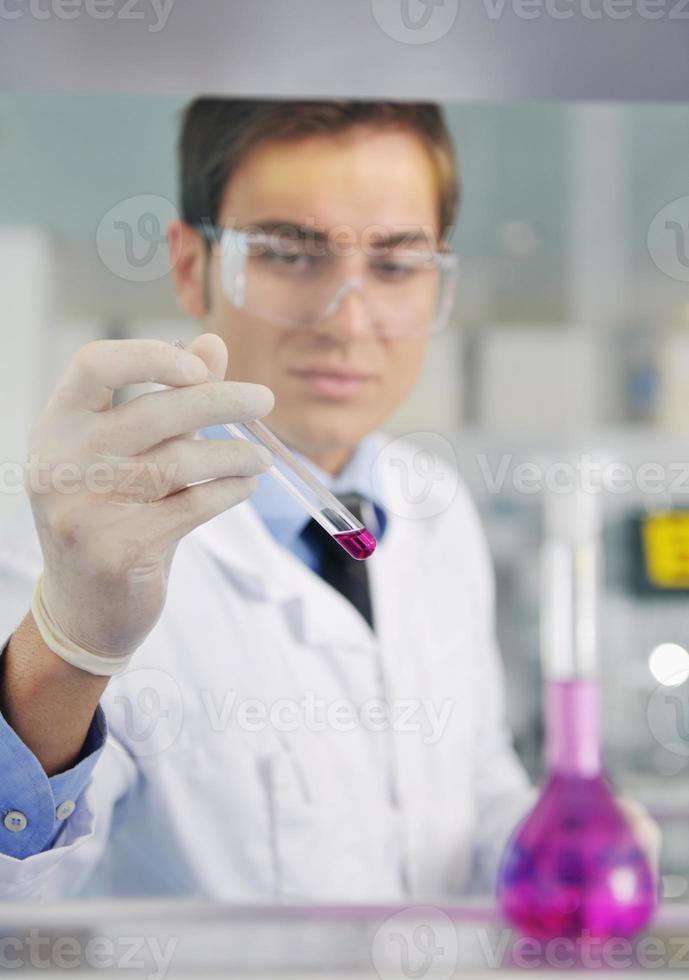 doctor scientist in labaratory photo