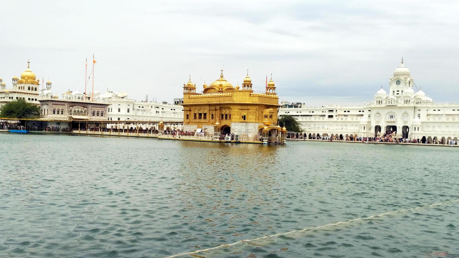 Amritsar, Punjab, India, November 29, 2019, Dukh Bhanjani Beri in Sri Harmandir Sahib, most important pilgrimage site of Sikhism housing Golden Temple, Holly Sarovar and Darbar Sahib photo