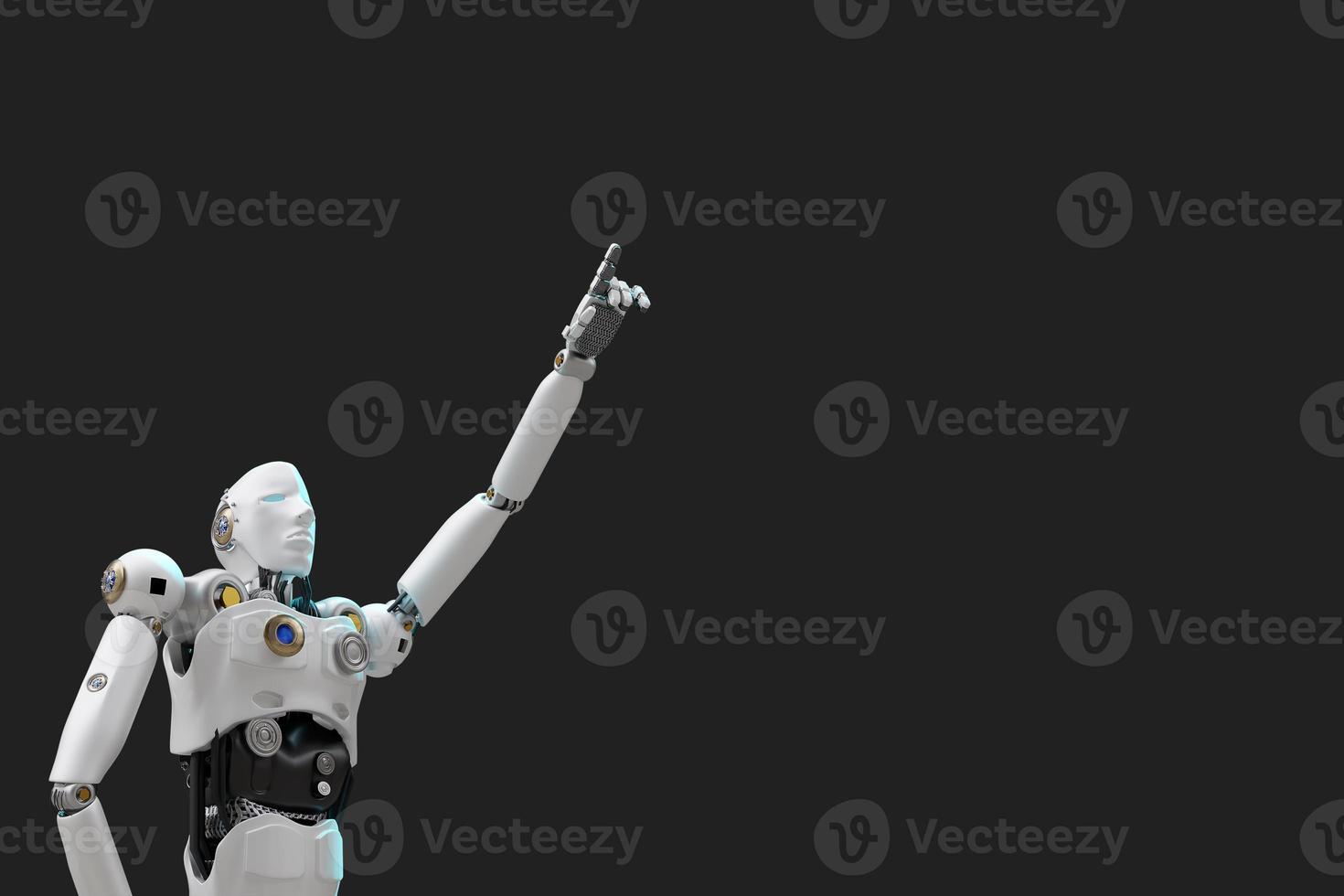 robot metaverse vr avatar juego de realidad realidad virtual de personas inversión en tecnología blockchain, estilo de vida empresarial realidad virtual vr world connection cyber avatar metaverse people 2022 3d render foto