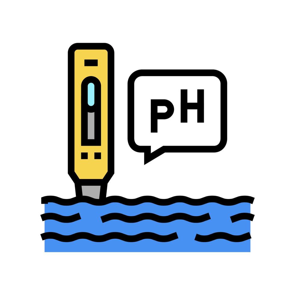 ph water color icon vector illustration