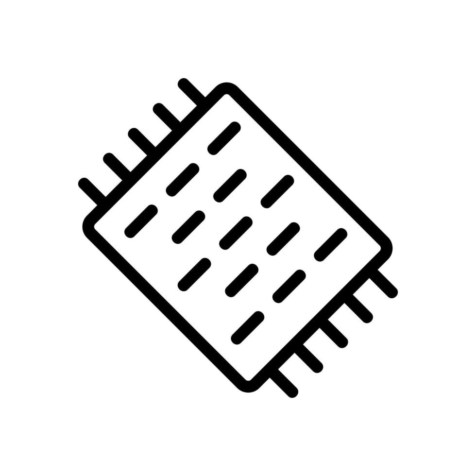 dry square napkin icon vector outline illustration