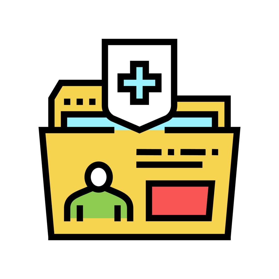maintaining health color icon vector illustration