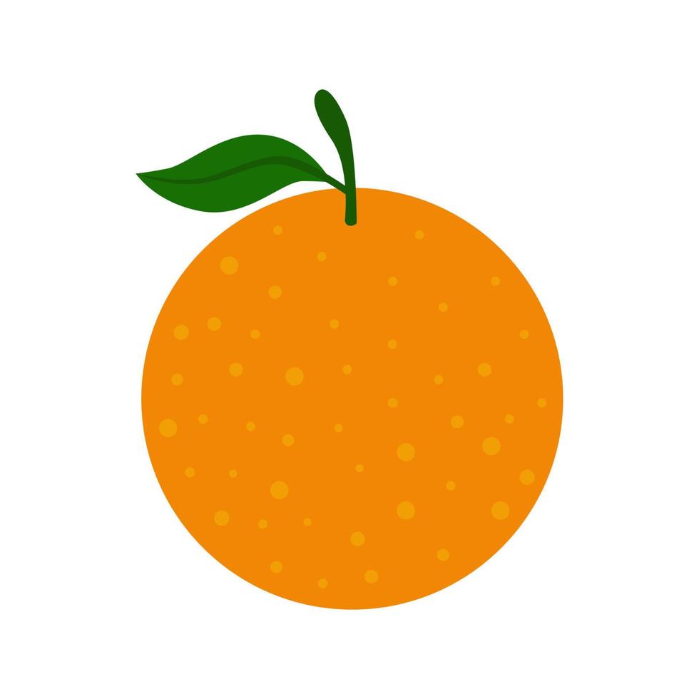 oranges, vector illustration with bright and fresh colors, minimalist, suitable for packaging juice drinks, restaurants, vegetarians, agriculture, vitamins, nutrition, printing and others