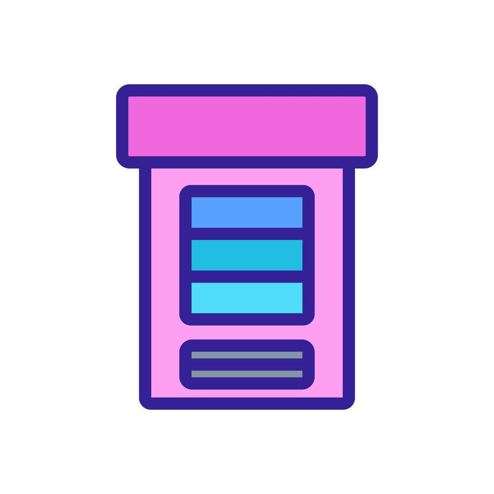 vending machine sell nutrition icon vector outline illustration