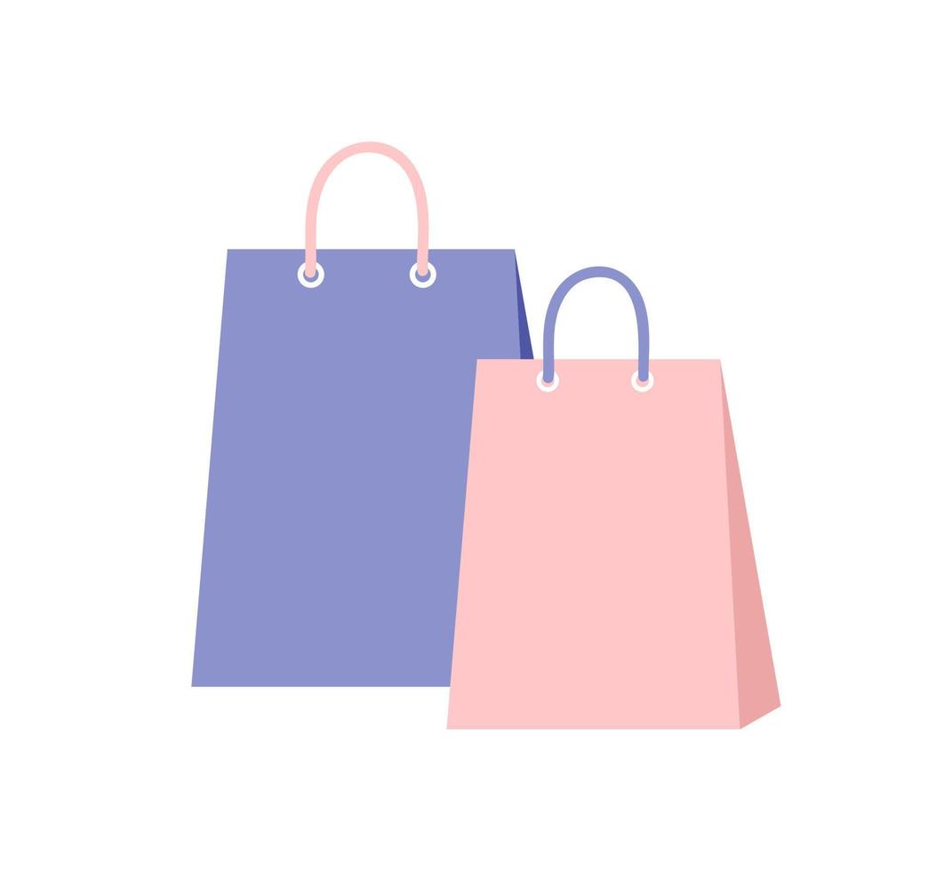 Pink Shopping Bags | Sticker