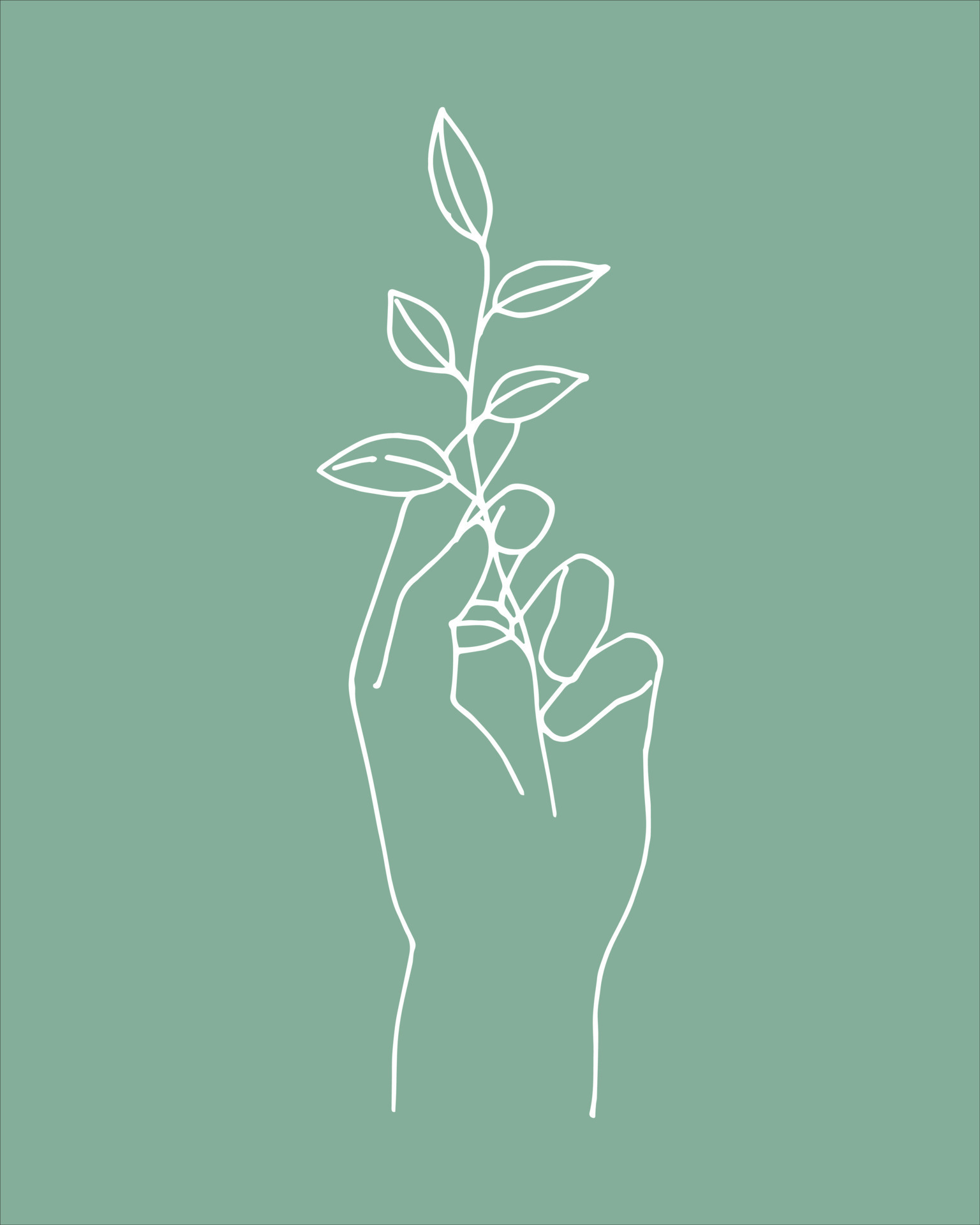 Aesthetic Minimalist Plant Simple Plant Aesthetic HD phone wallpaper   Peakpx