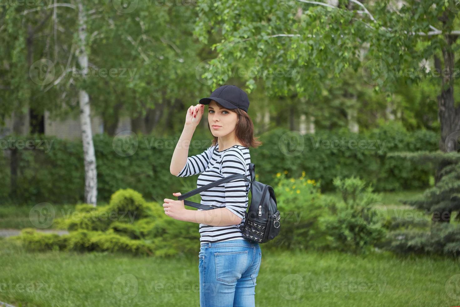 Beautiful young woman photo