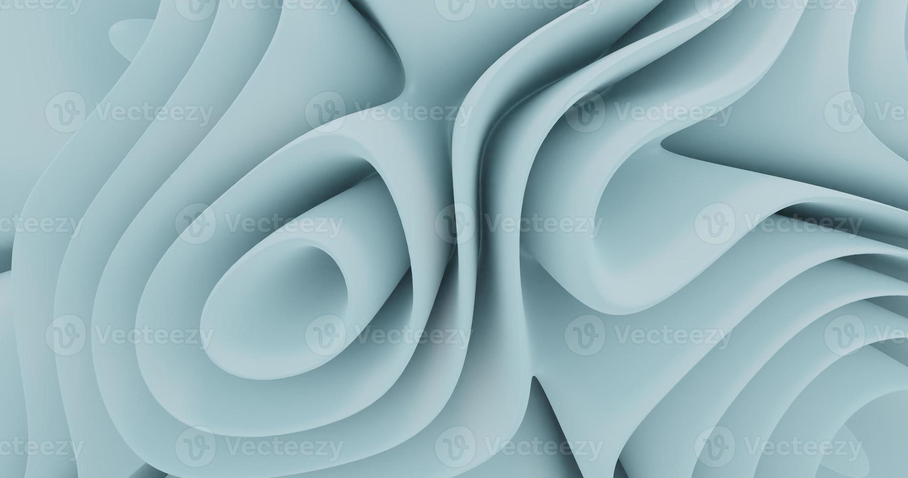 fondo abstracto con patrón de pliegue ondulado en color gris azulado, representación 3d y tamaño 4k foto