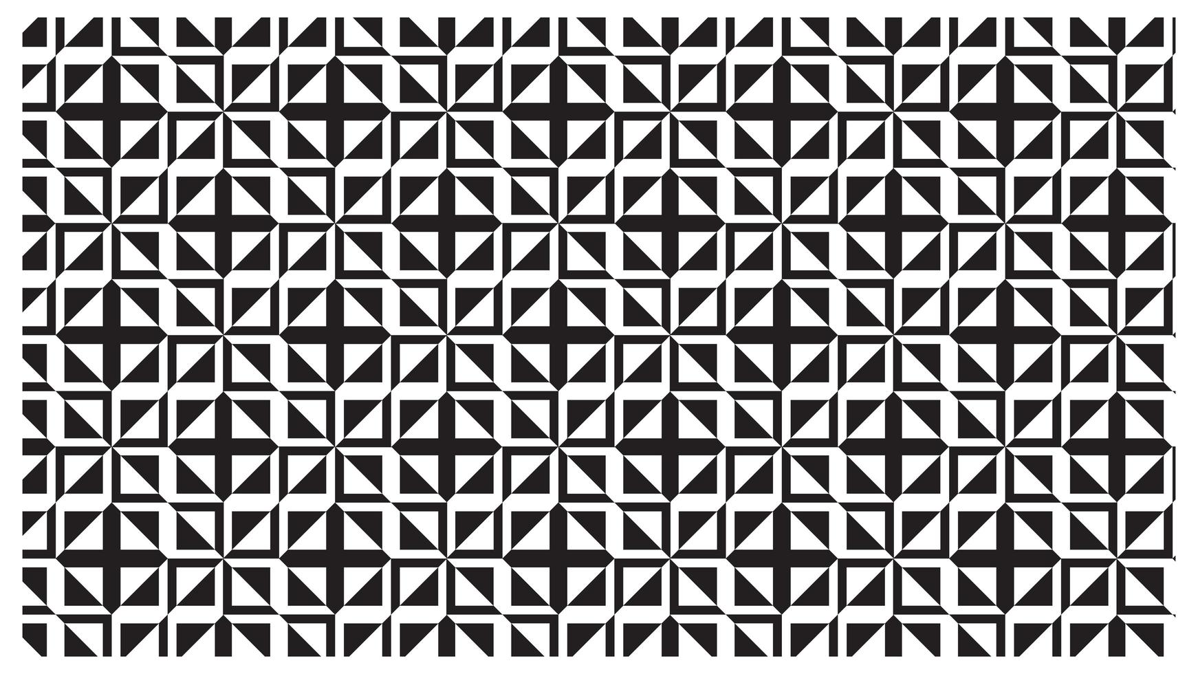 geometric pattern design in black and white, the elements used are triangles and rectangles photo