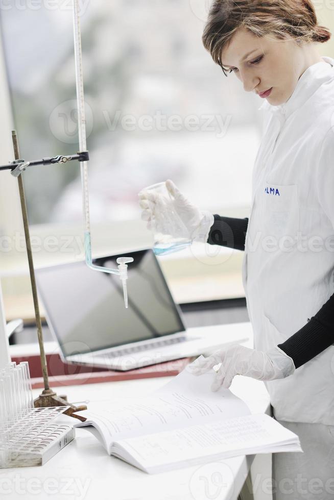 young woman in lab photo