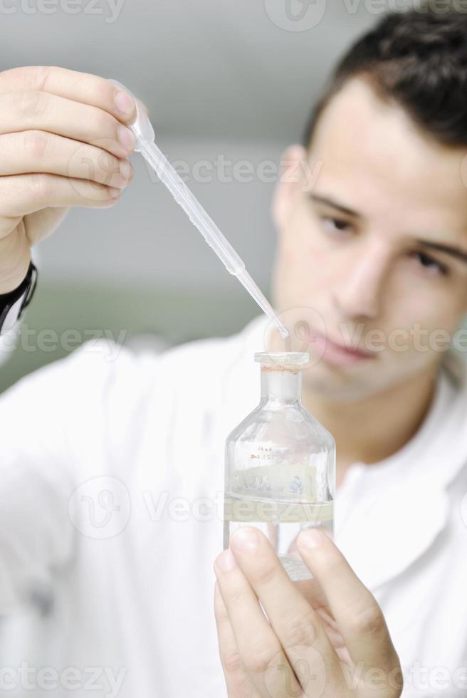 young scientist in lab photo