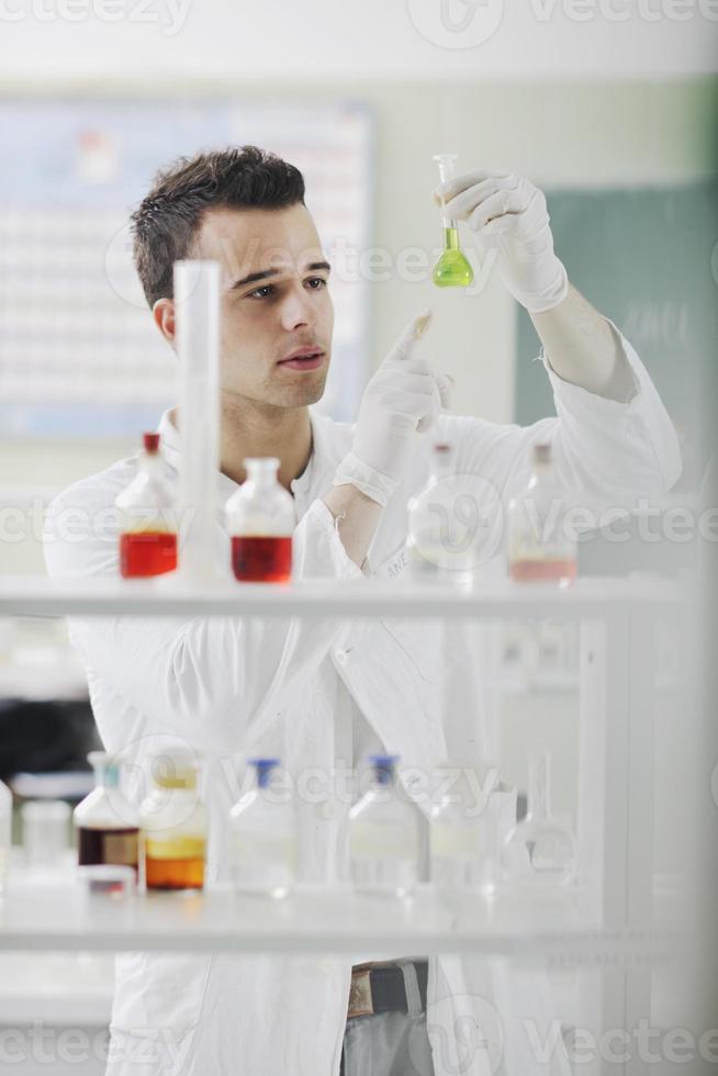 young scientist in lab photo