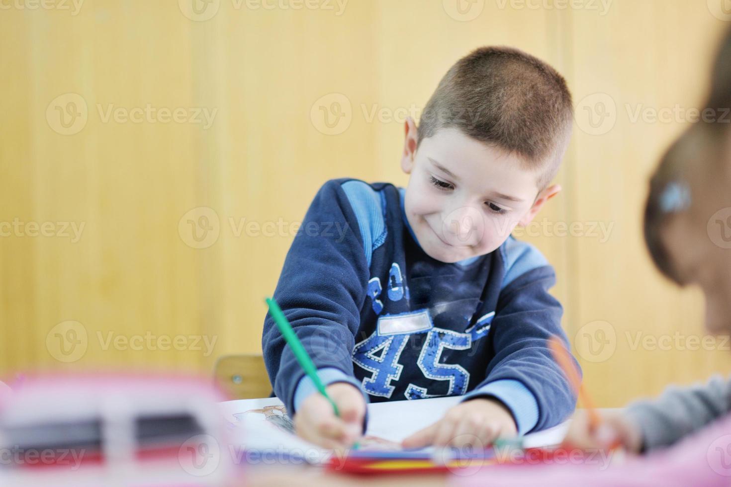 niños en edad preescolar foto