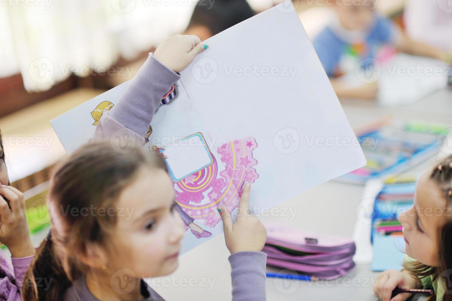 niños en edad preescolar foto