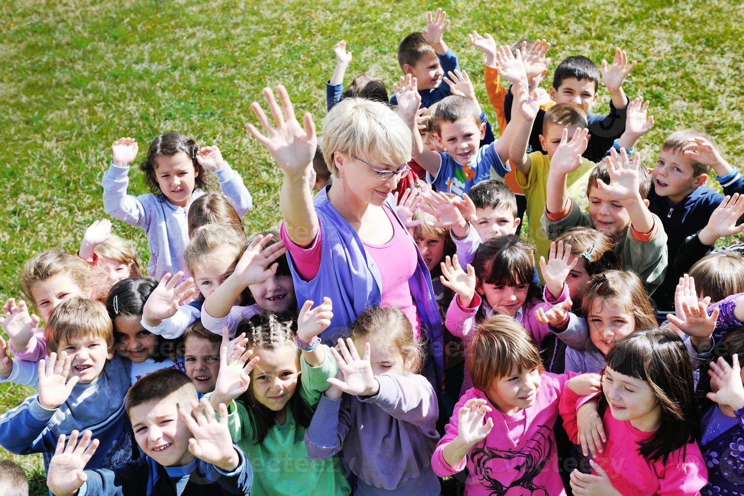 niños en edad preescolar foto