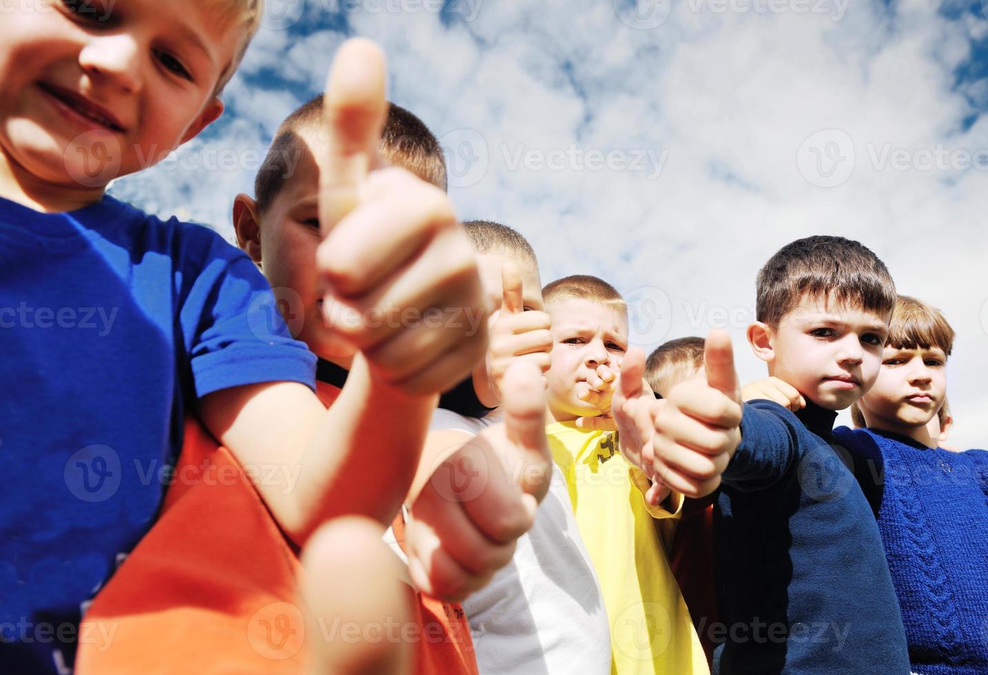 preschool  kids outdoor have fun photo