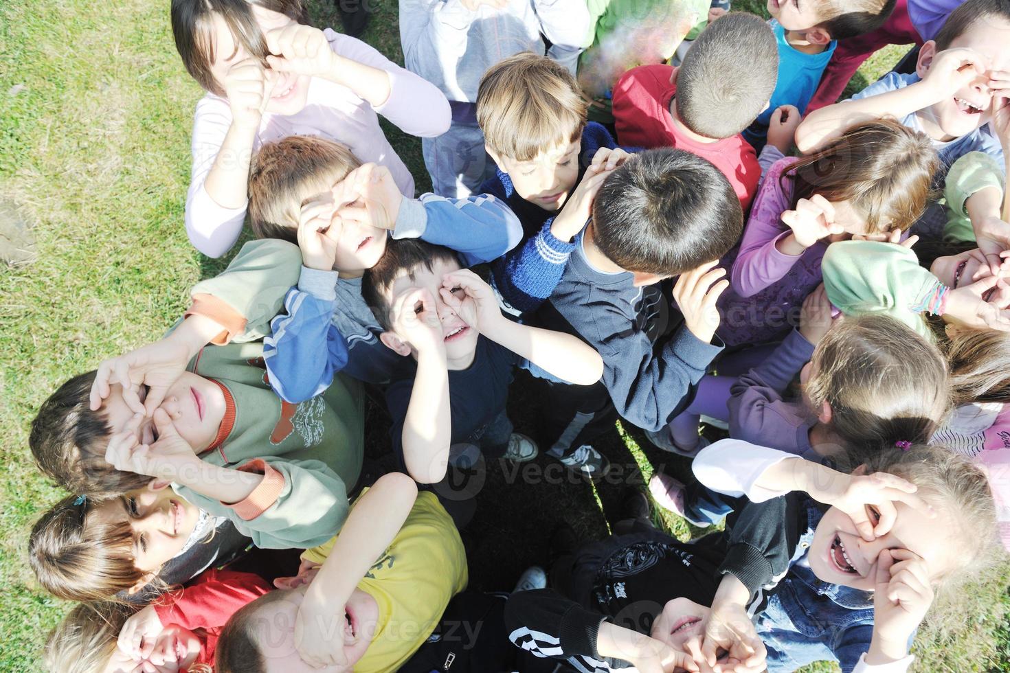 niños en edad preescolar foto