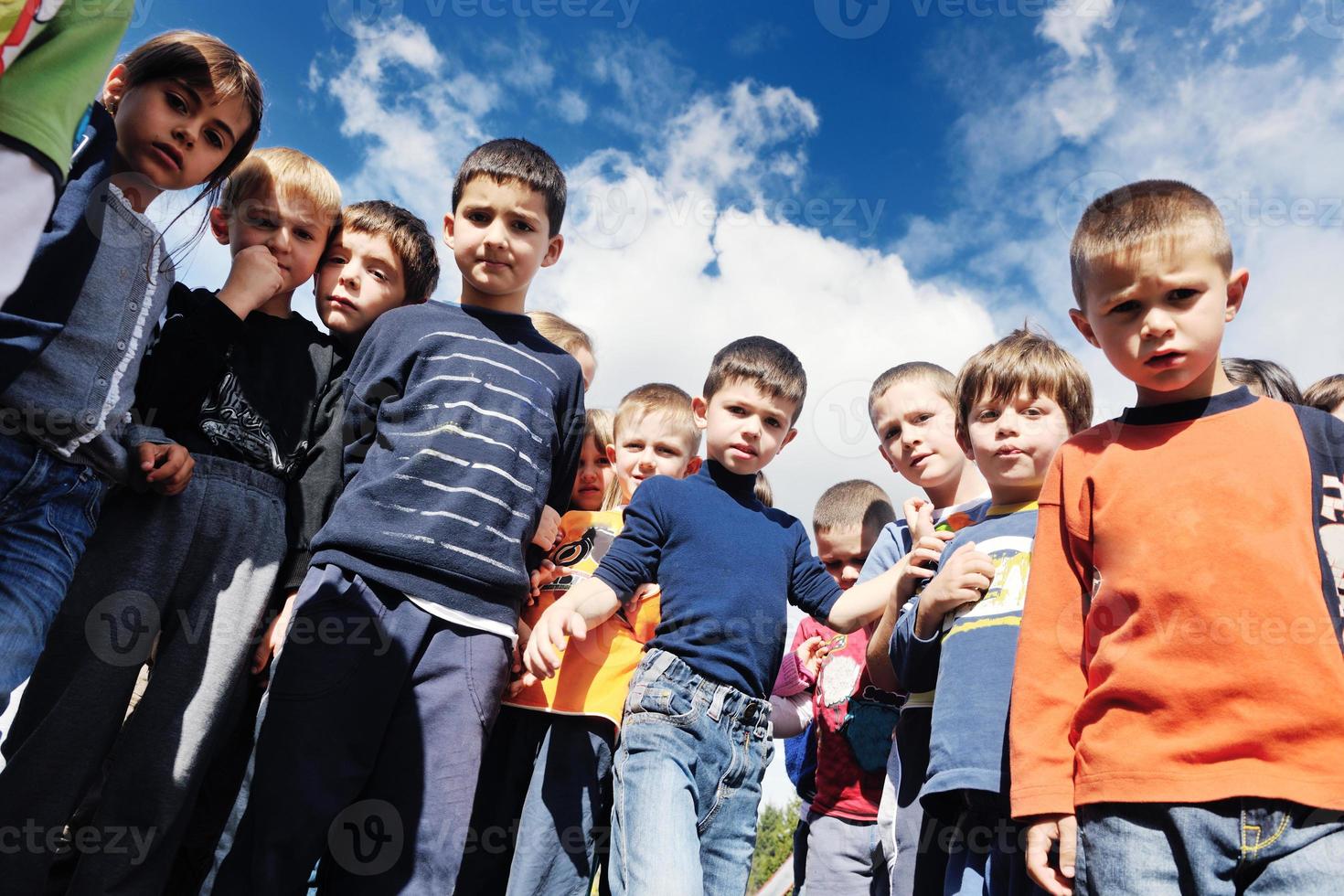 niños en edad preescolar foto