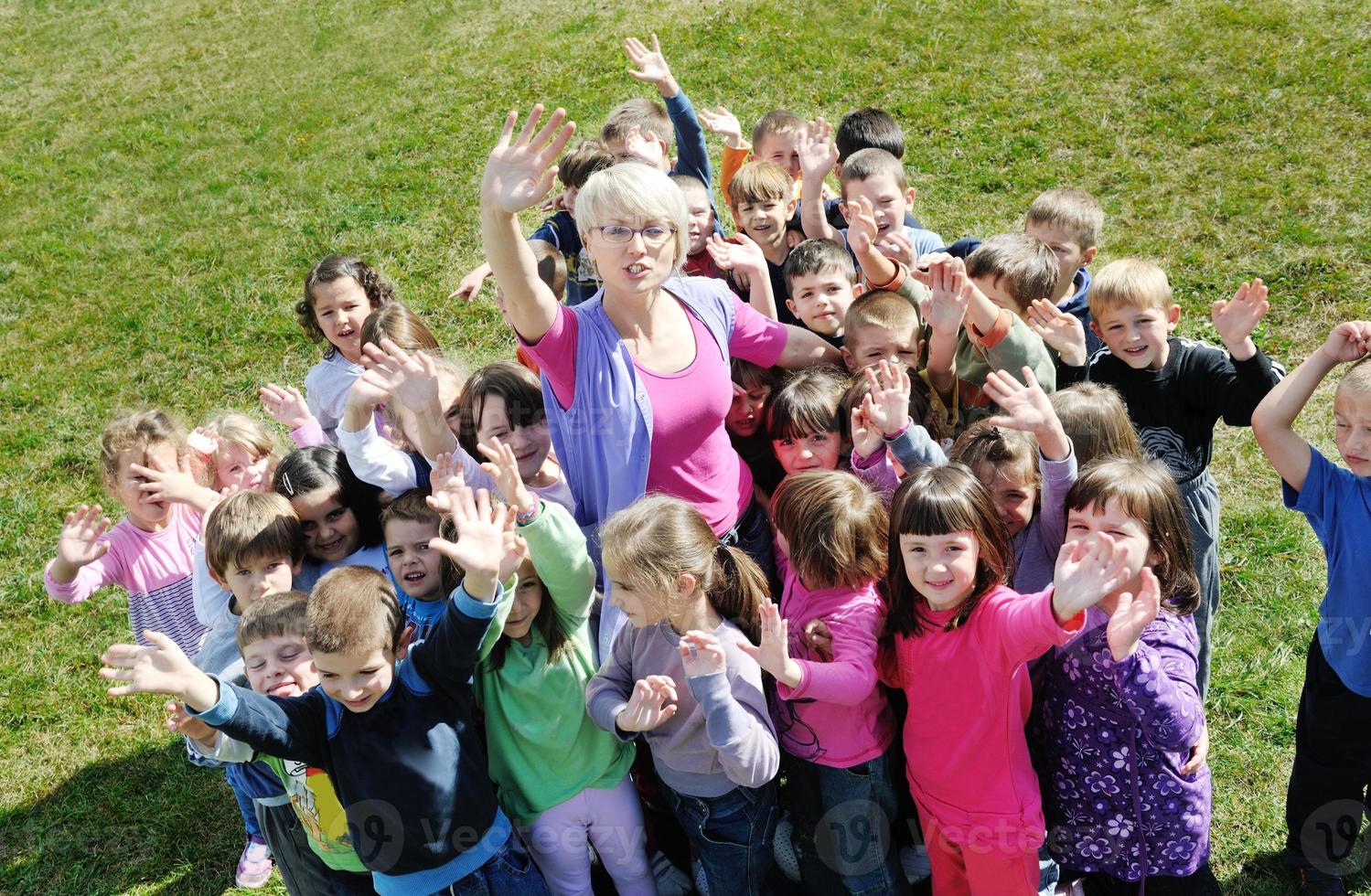 niños en edad preescolar foto