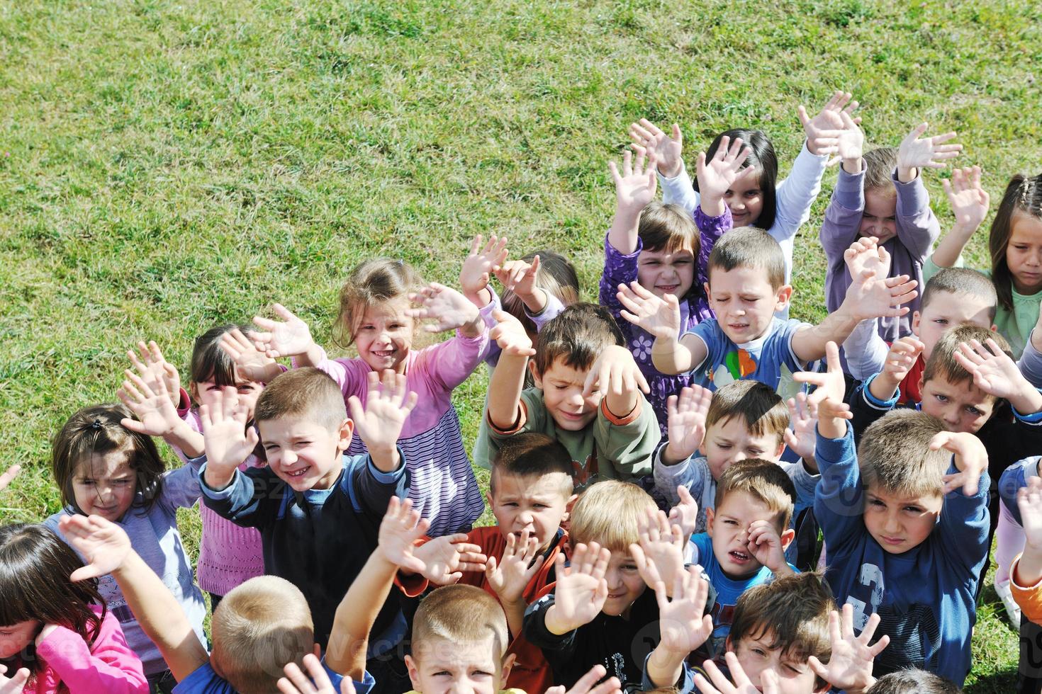 niños en edad preescolar foto