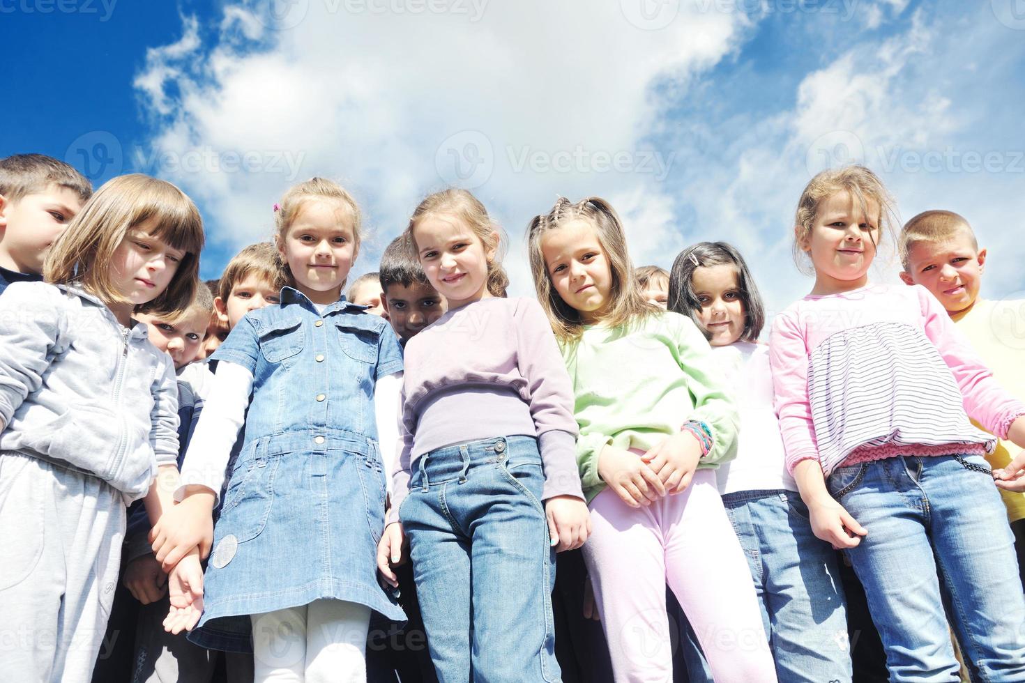 niños en edad preescolar foto