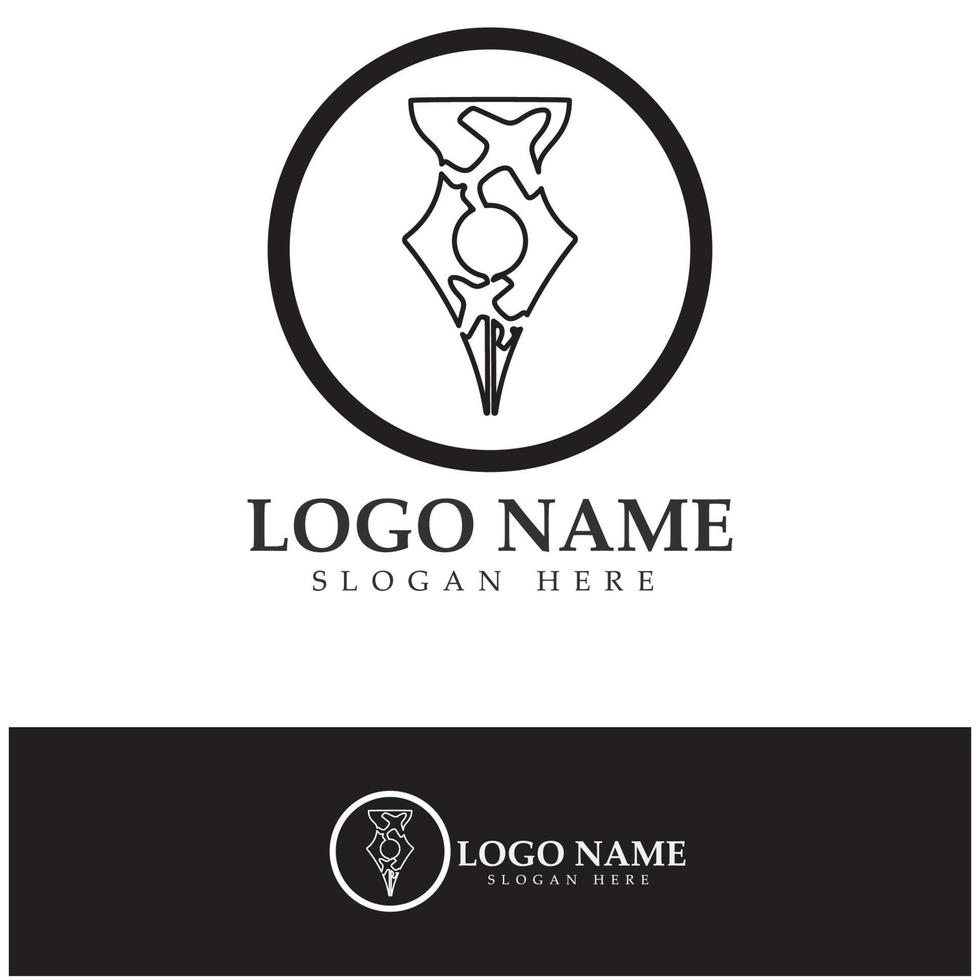 travel blog logo of airplane pen and book illustration design vector icon template
