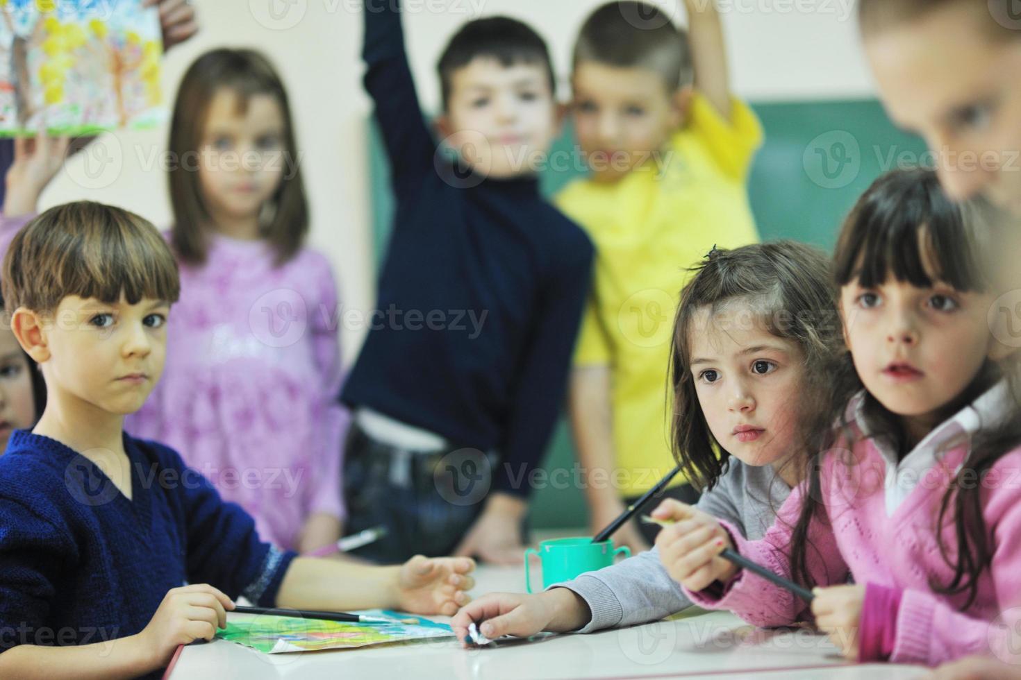 niños en edad preescolar foto