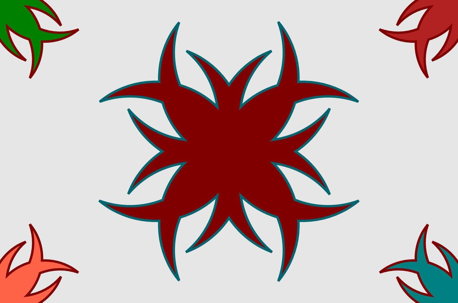 illustration vector graphic of seamless pattern, good for tile pattern, colour version