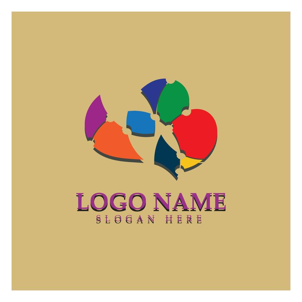 Brain logo designs concept vector, Health Brain Pulse logo, Brain care  logo template vector