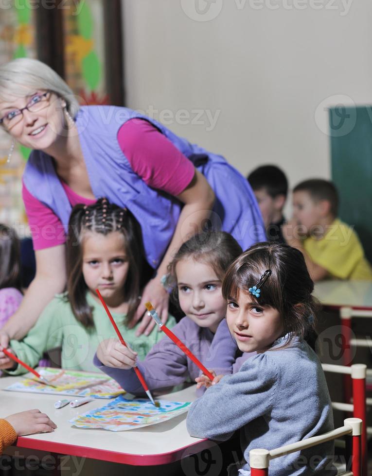 niños en edad preescolar foto