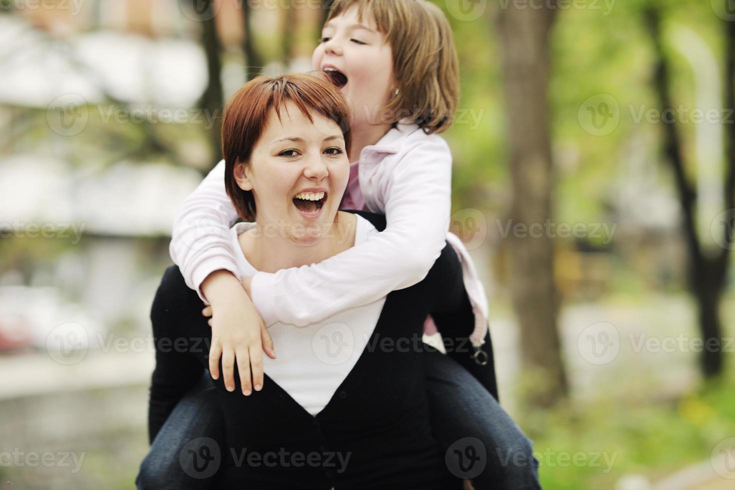 Mom and child photo