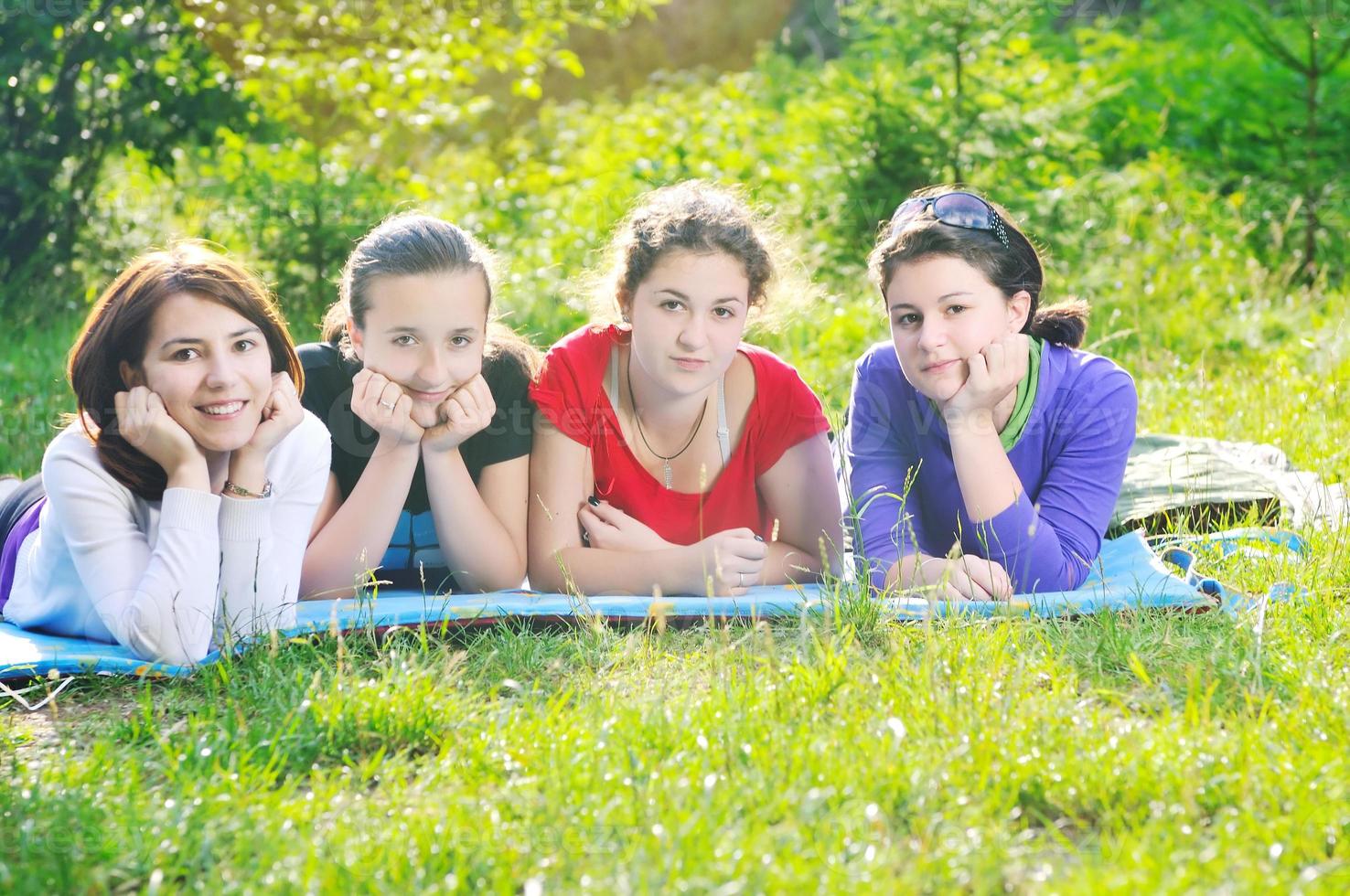 child group outdoor photo