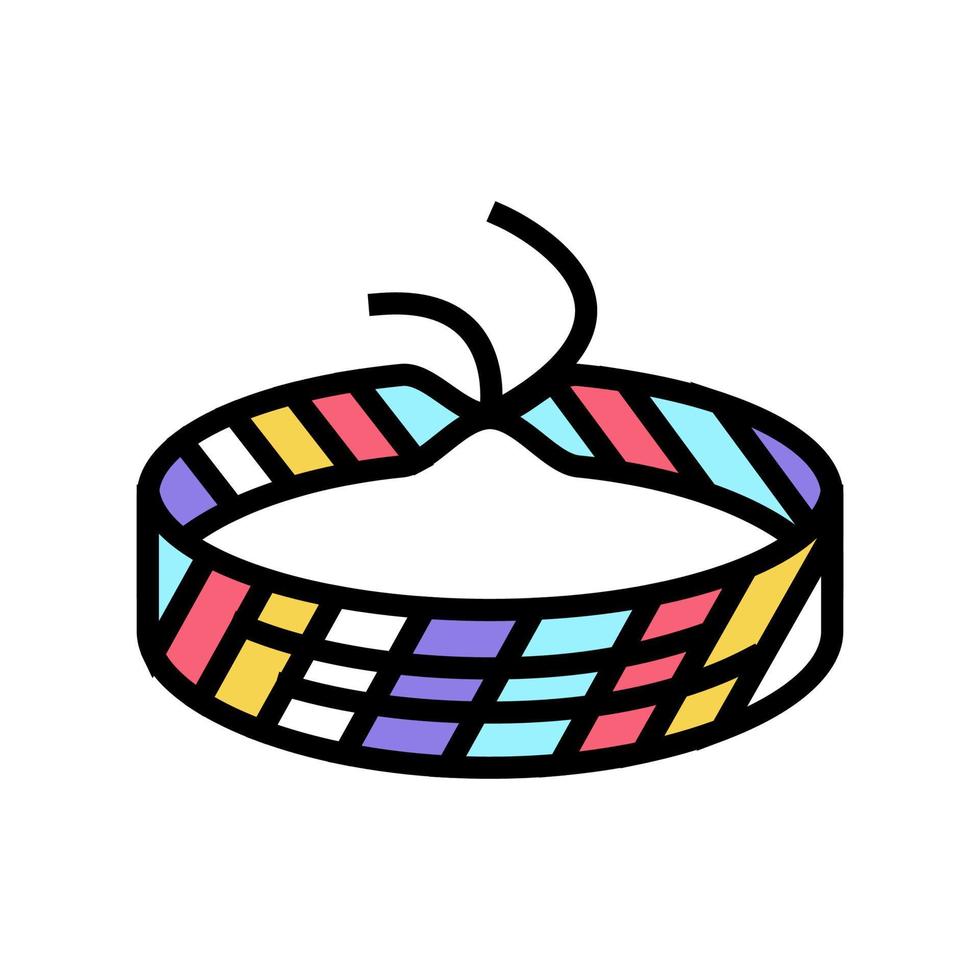 baubles jewellery color icon vector illustration