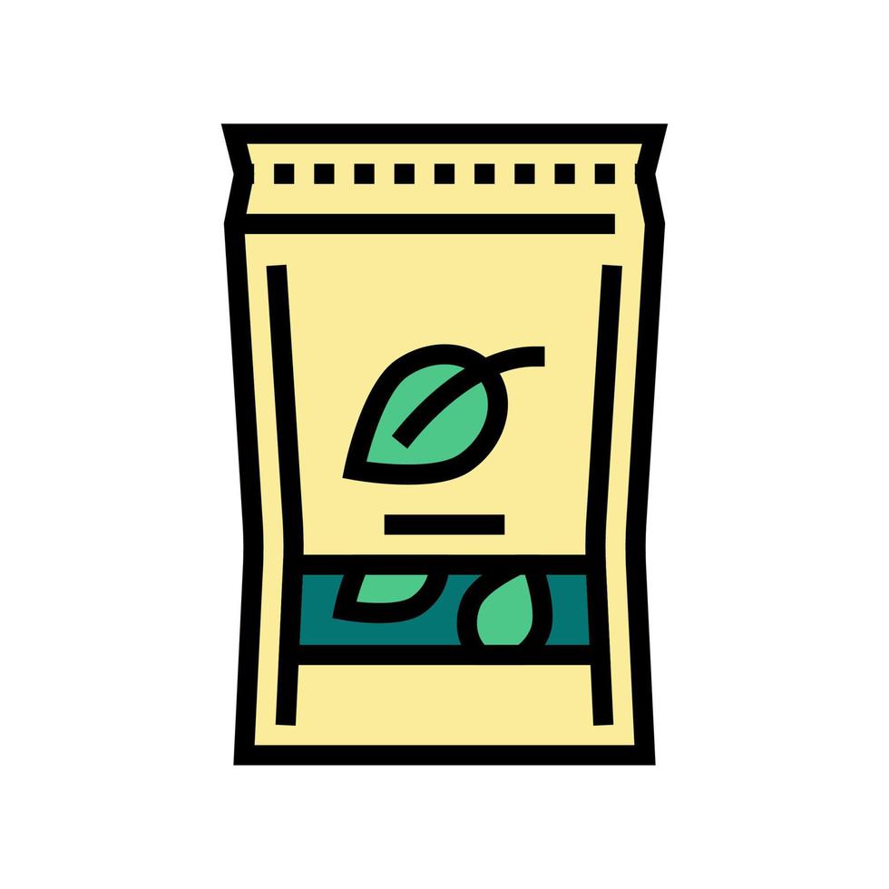 tea box color icon vector illustration