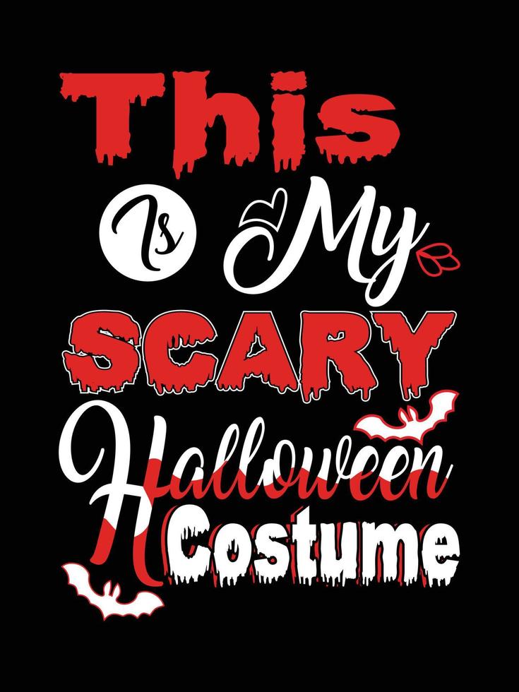 Halloween horror vintage t-shirt design, scary print template vector graphics, high-quality typography illustration shirt design