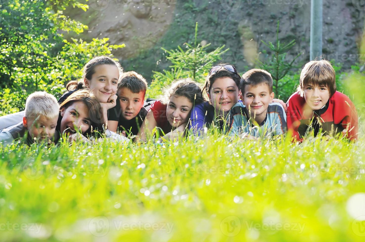 child group outdoor photo