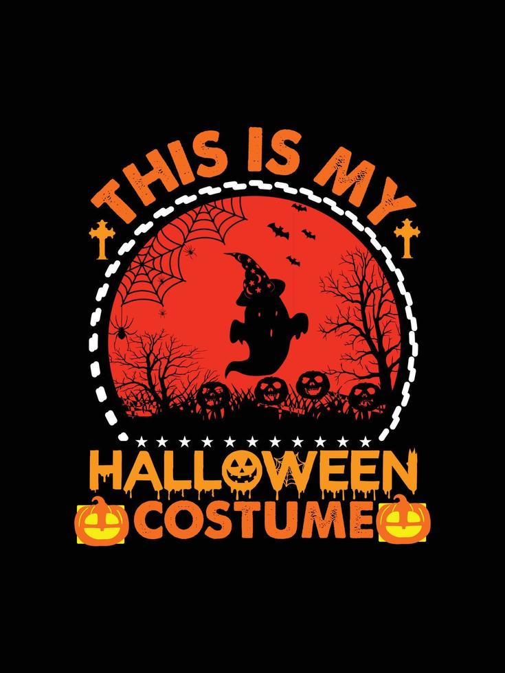 Halloween horror vintage t-shirt design, scary print template vector graphics, high-quality typography illustration shirt design