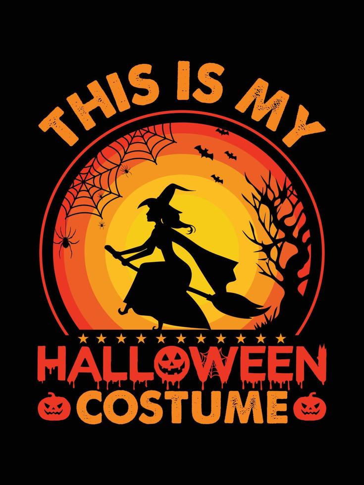 Halloween horror vintage t-shirt design, scary print template vector graphics, high-quality typography illustration shirt design