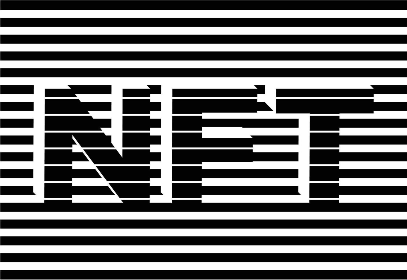 black and white NFT background line vector
