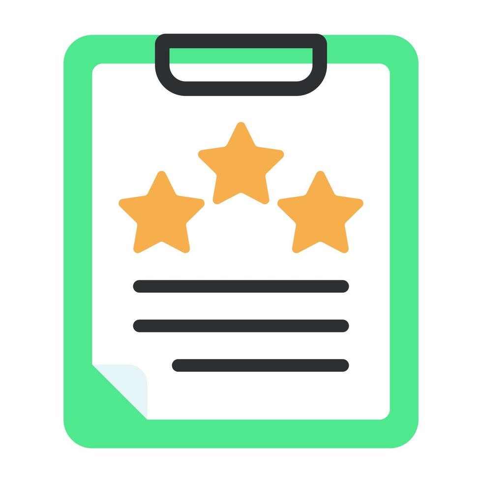A premium download icon of favorite list vector