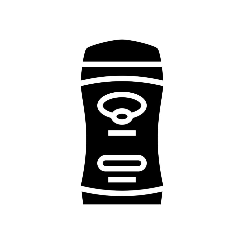 deodorant aromatic cosmetic glyph icon vector illustration