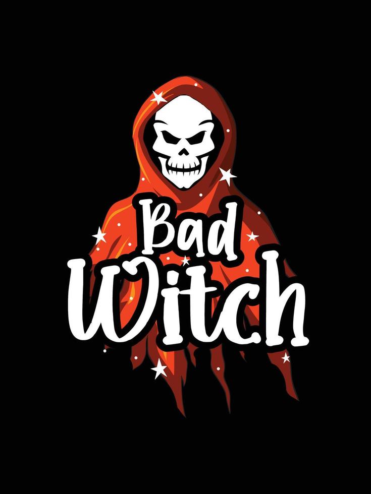 Halloween horror vintage t-shirt design, scary print template vector graphics, high-quality typography illustration shirt design